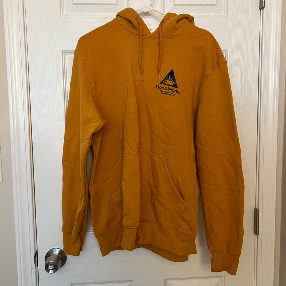 Good Works Mustard Hoodie